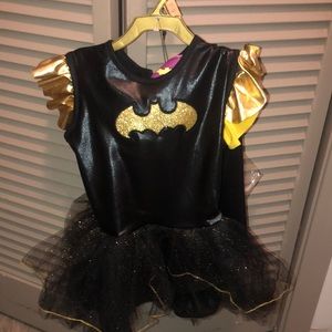 Toddler girls batgirl tutu costume